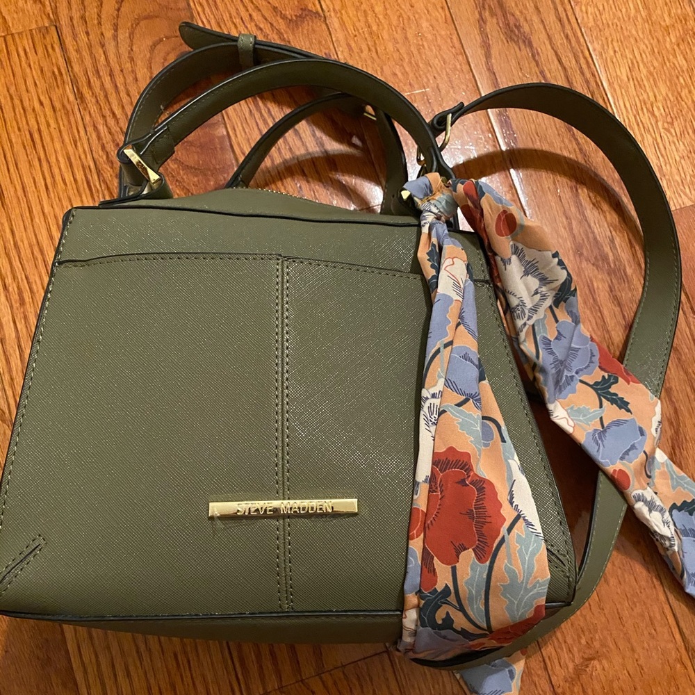 Steve Madden Handbag + Crossbody with Scarf